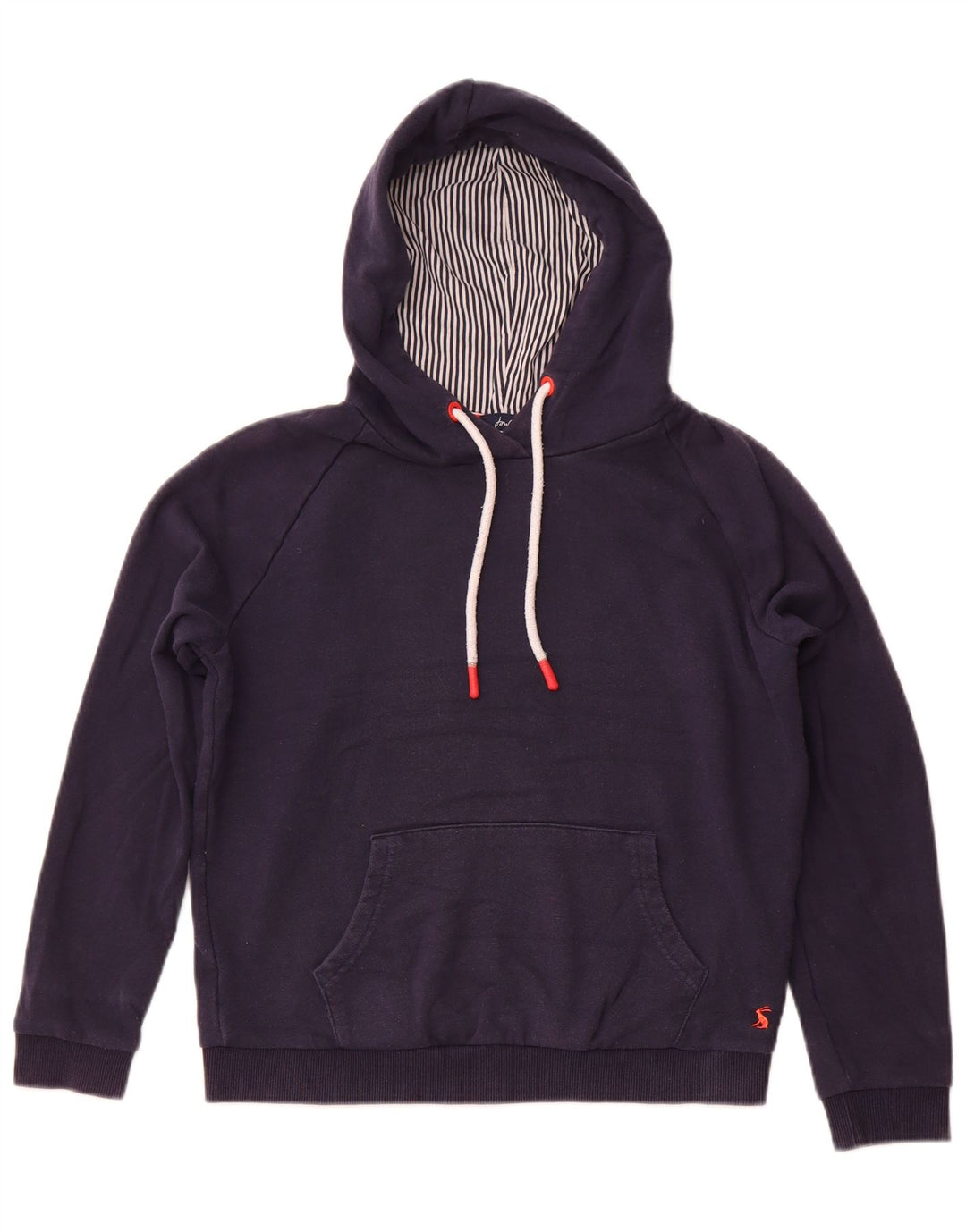 JOULES Женский джемпер с капюшоном оверсайз UK 8, маленький темно-синий, хлопок