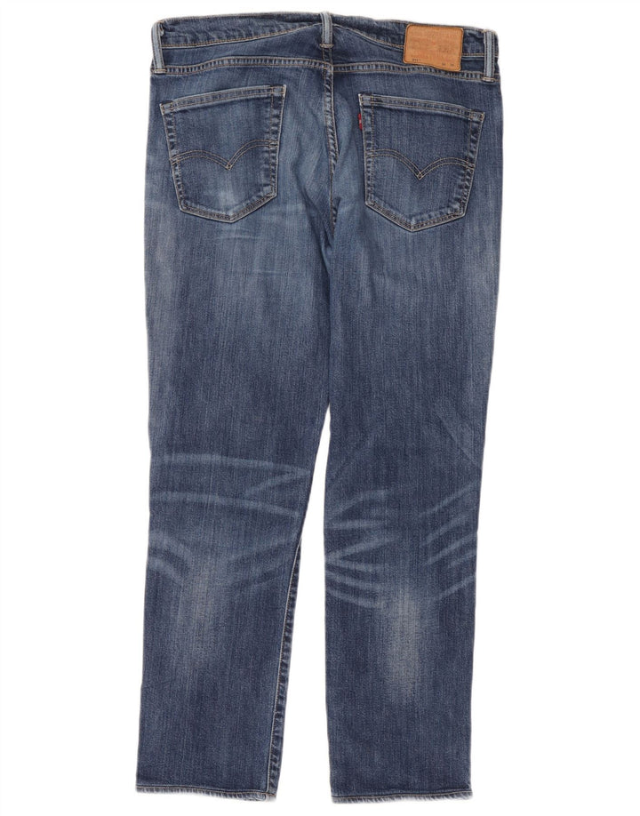 Мужские джинсы Levi's 511 Slim W34 L28 синие, хлопок