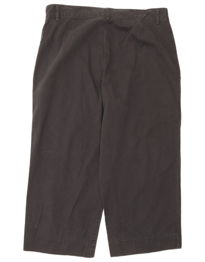 Женские капри Ralph Lauren, размер США 12, большой размер W30 L22, черный хлопок