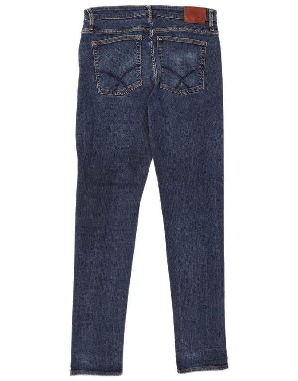 Мужские узкие джинсы Crew Clothing W32 L31, темно-синий хлопок