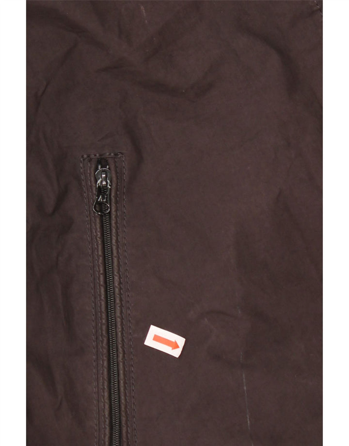 Мужская куртка-бомбер с капюшоном Armani Jeans EU 48, маленький коричневый, полиэстер