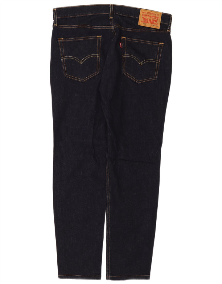 Мужские джинсы Levi's 511 Slim W34 L29 Темно-синие, хлопок