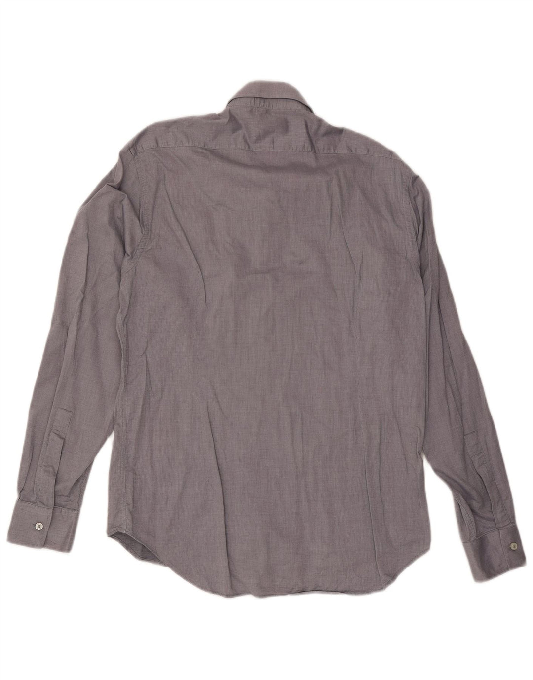 Мужская рубашка Calvin Klein, размер 43, 17 XL, серая, хлопковая