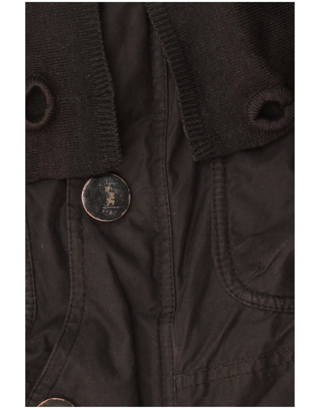 Мужская куртка KHUJO с капюшоном UK 38, средний черный полиэстер