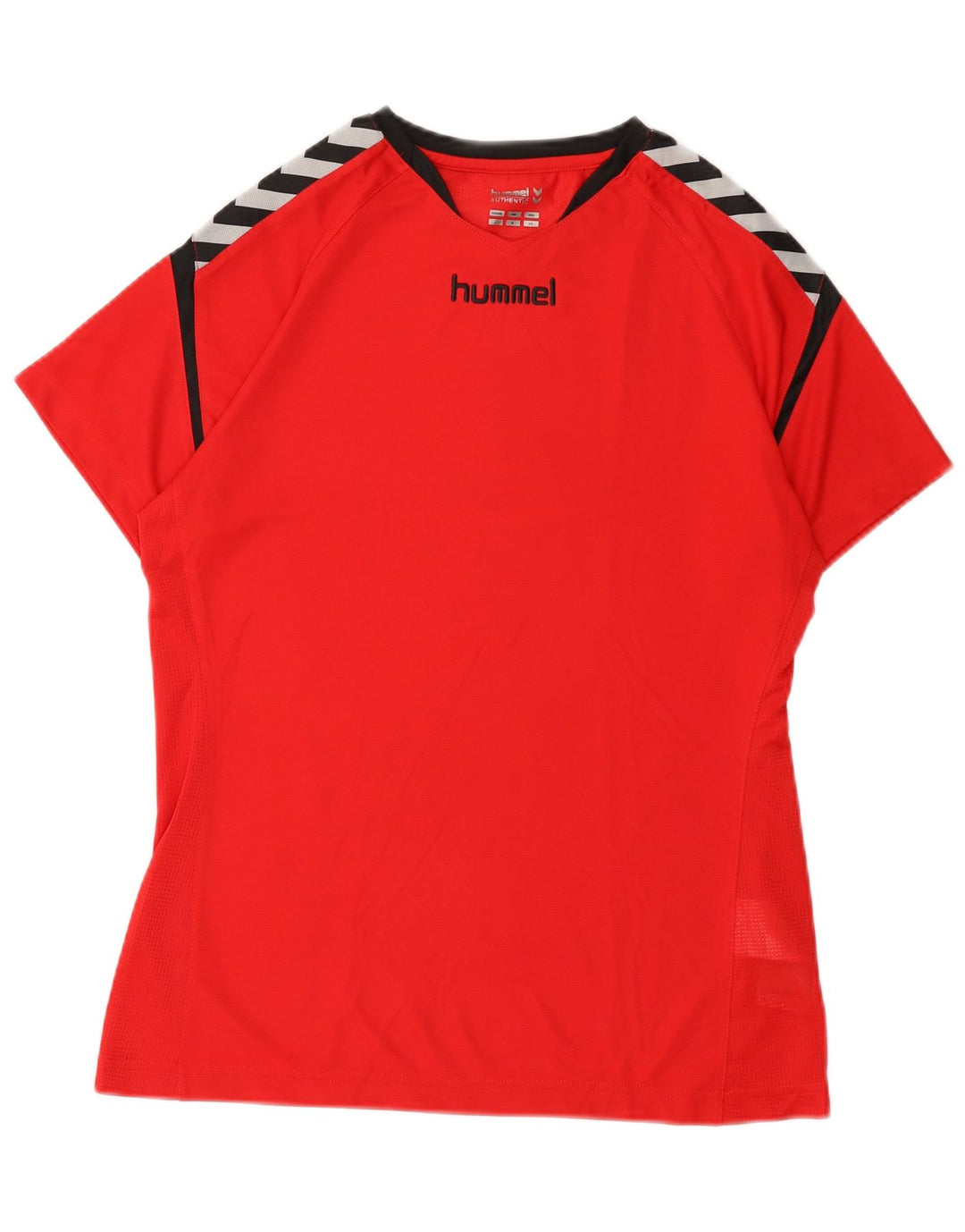 Мужская футболка с рисунком Hummel, большой красный полиэстер