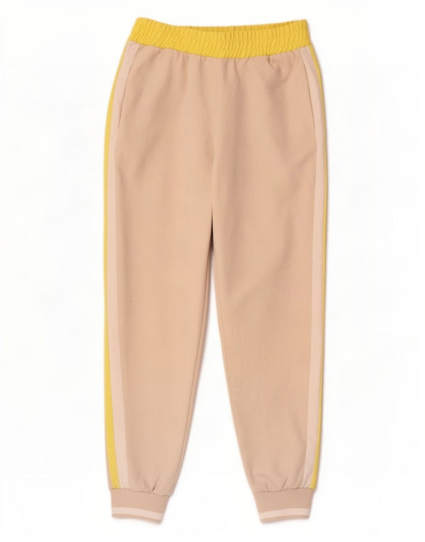 Женские спортивные брюки Zara Joggers UK 10, маленькие бежевые цветные блоки