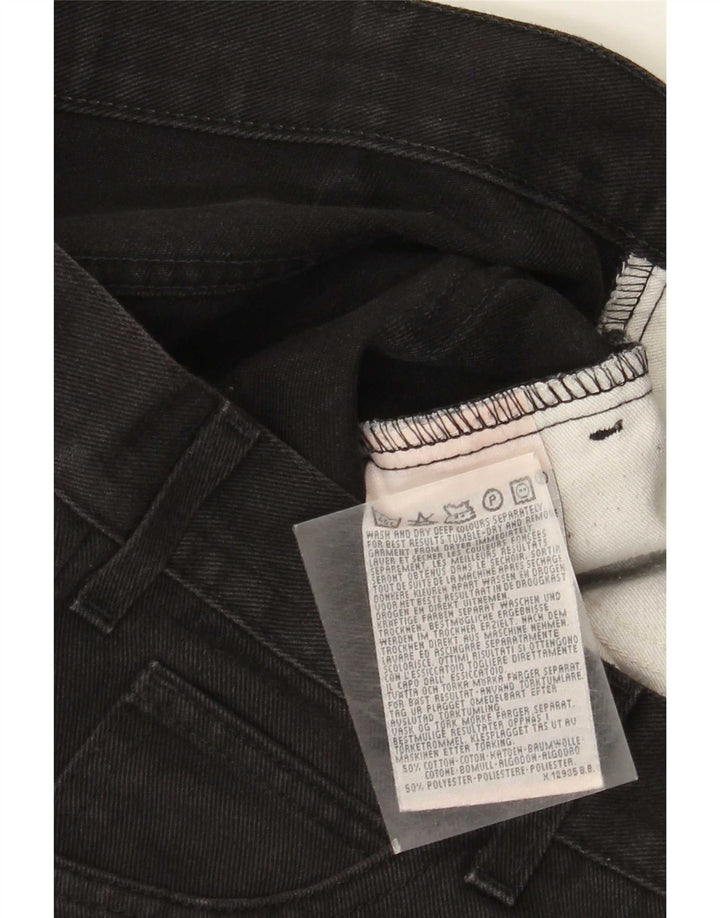 Женские прямые джинсы Levi's W32 L28, черный хлопок