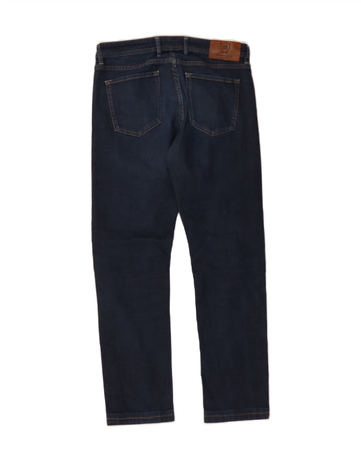 MASSIMO DUTTI Womens Slim Jeans EU 40 Medium W32 L28 Navy Blue Cotton Vintage Massimo Dutti and Second-Hand Massimo Dutti from Messina Hembry 