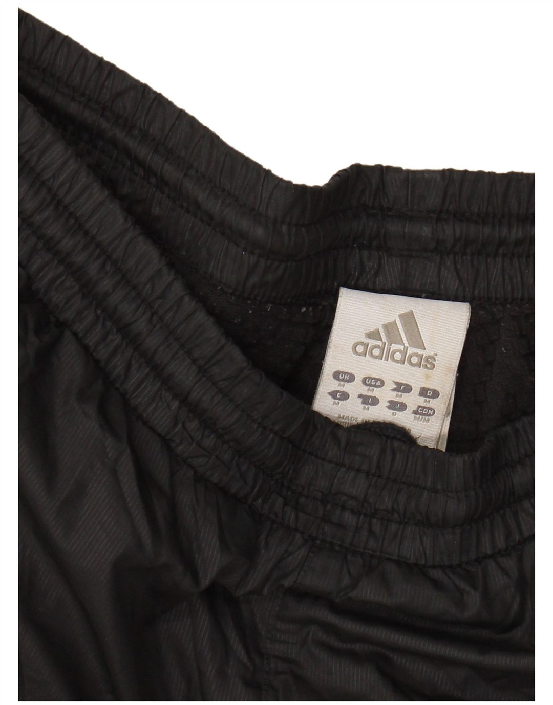 Мужские спортивные брюки ADIDAS, джоггеры, средний черный, полиэстер
