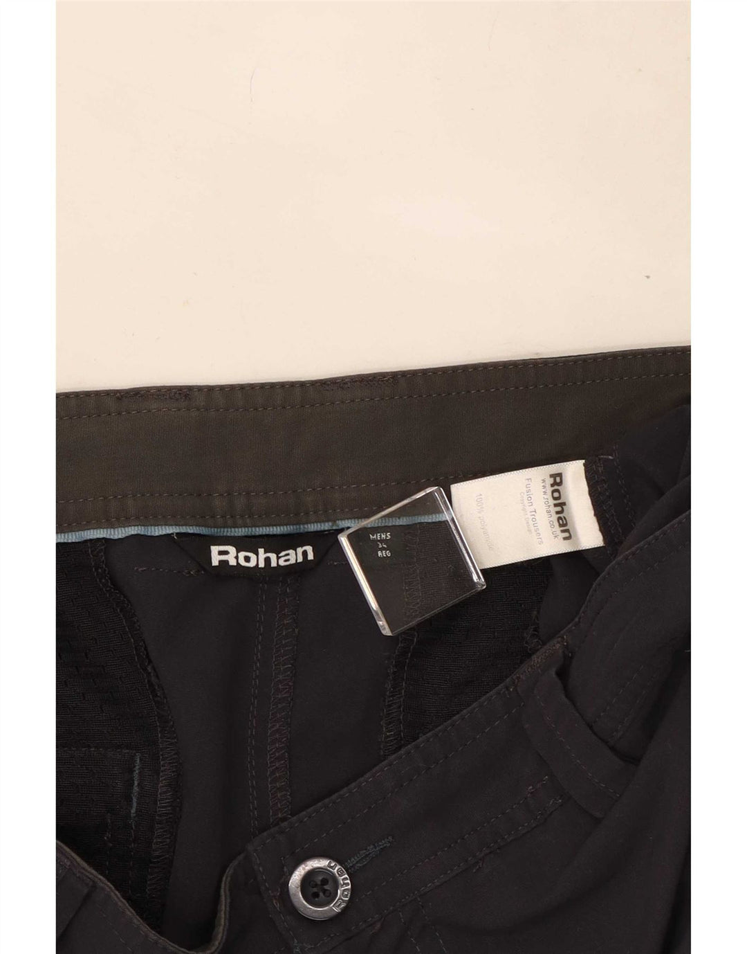 Мужские прямые брюки-чиносы Rohan W34 L31 серые из полиамида