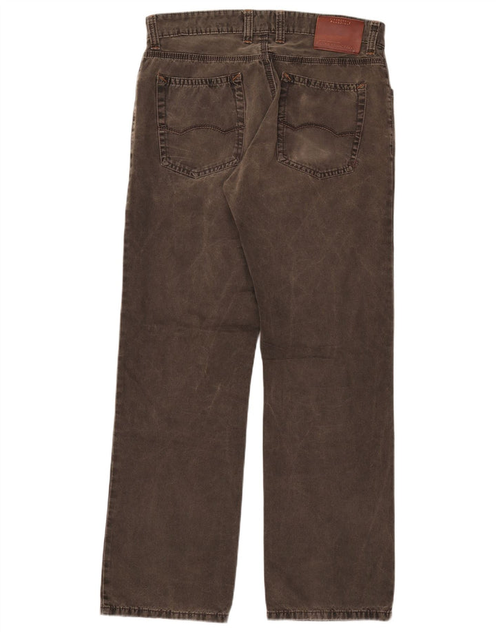 Мужские прямые джинсы Camel Active W33 L32, хлопок цвета хаки