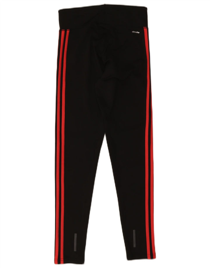 Женские леггинсы Adidas Climalite UK 8/10, маленькие черные из полиэстера