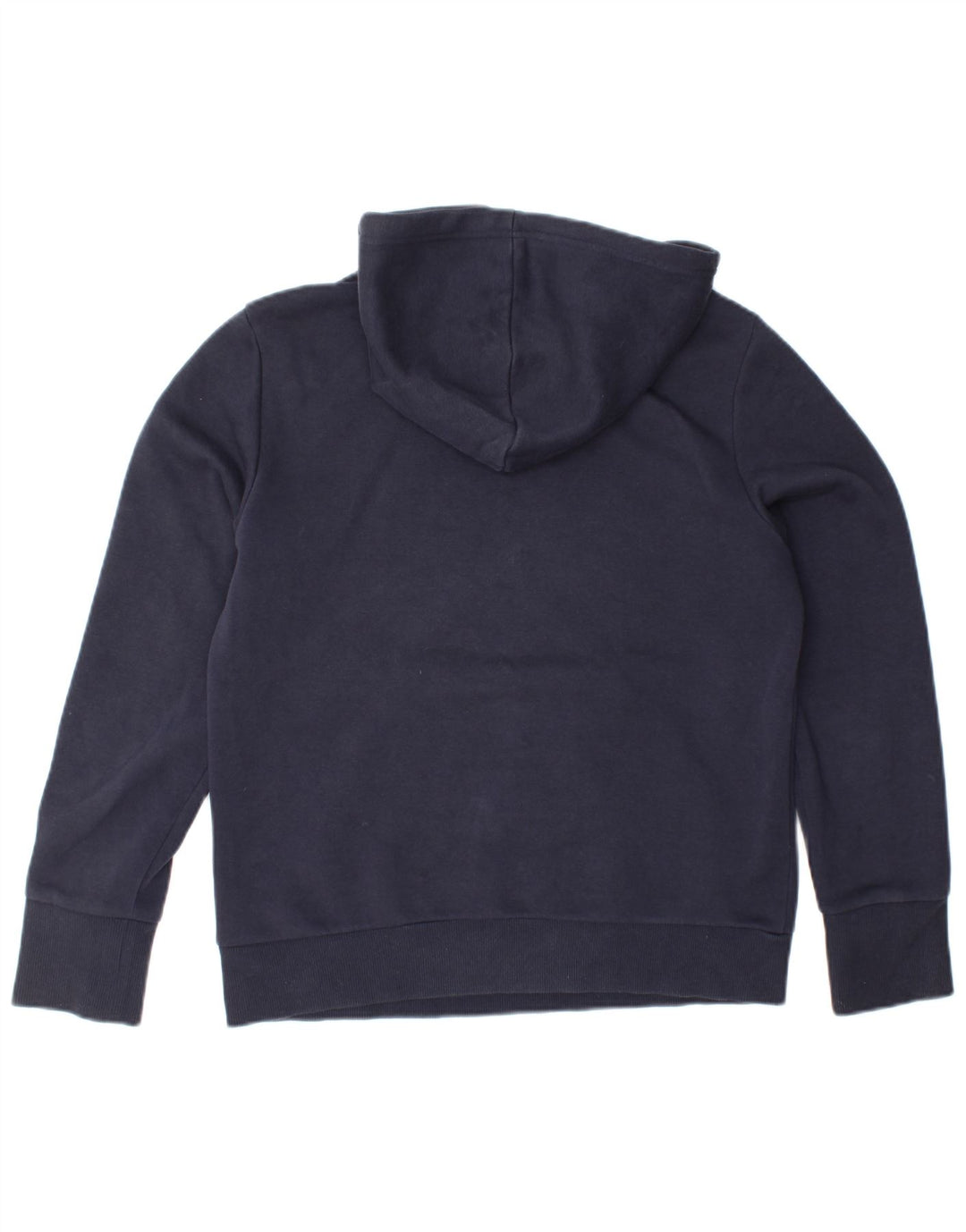 Женский джемпер с капюшоном ADIDAS, Великобритания, 12/14, средний, темно-синий, хлопок