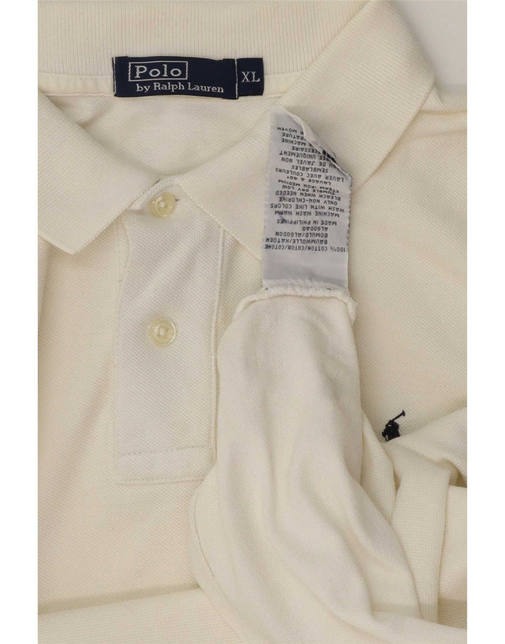 Мужская рубашка Polo Ralph Lauren XL, белый хлопок