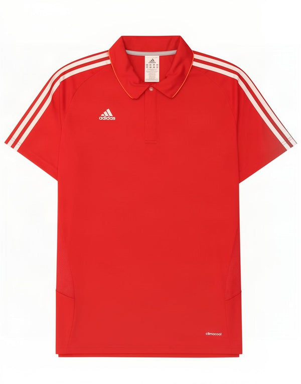 Мужская рубашка поло Adidas Climacool UK 48/50 XL Красный полиэстер