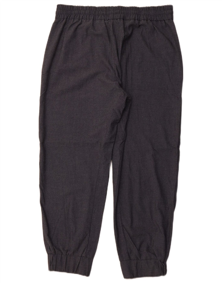 Женские брюки-чиносы ZARA для джоггеров XL W32 L27, серый полиэстер