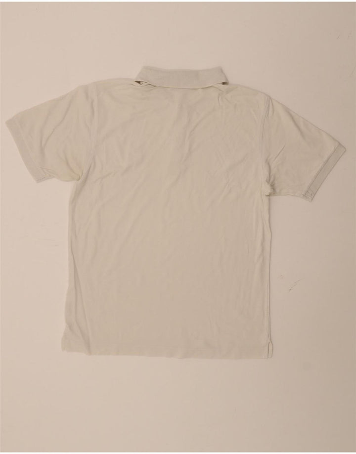 LOTTO Mens Polo Shirt XL White Vintage Lotto and Second-Hand Lotto from Messina Hembry 