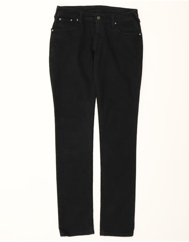 LEVI'S Womens Slim Jeans W30 L33 Black Vintage Levi's and Second-Hand Levi's from Messina Hembry 