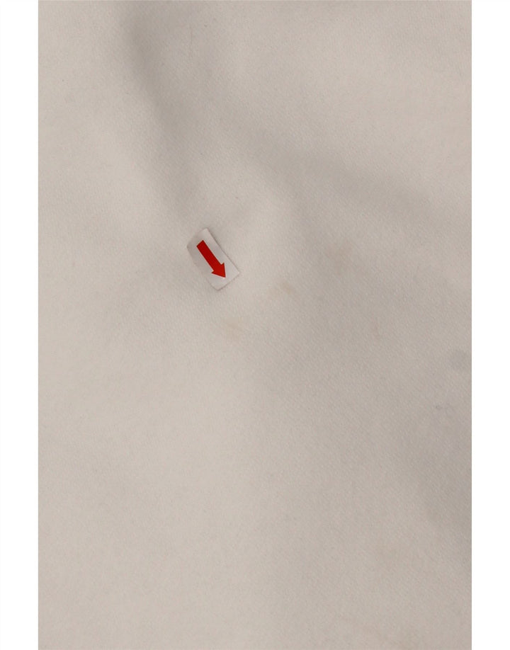 HOLLISTER Мужской джемпер с капюшоном, большой белый, хлопок