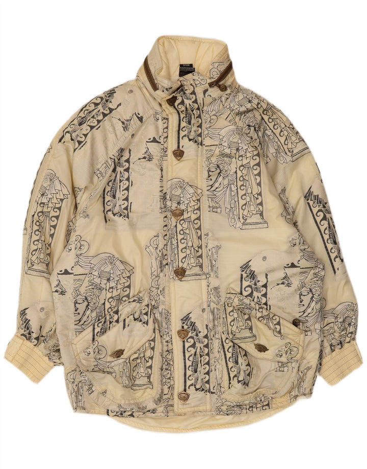 Мужская утепленная куртка свободного покроя Emmegi UK 36, маленький бежевый полиэстер