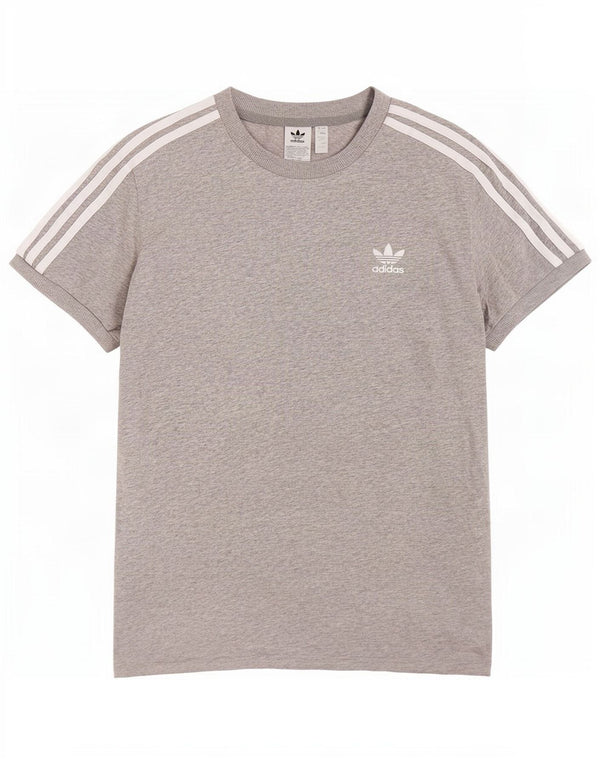 Женская футболка Adidas Top UK 12 Medium Grey Хлопок