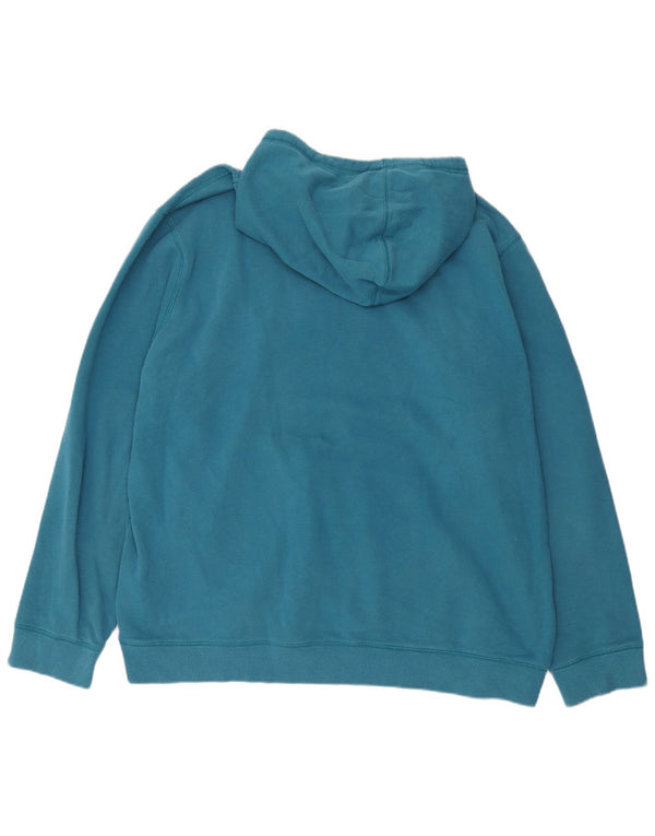 Мужской джемпер с капюшоном Under Armour Cold Gear 3XL, синий хлопок