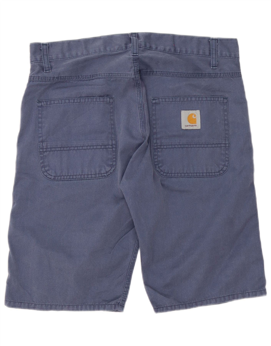 Мужские повседневные шорты Carhartt W32 среднего размера, темно-синие, хлопок
