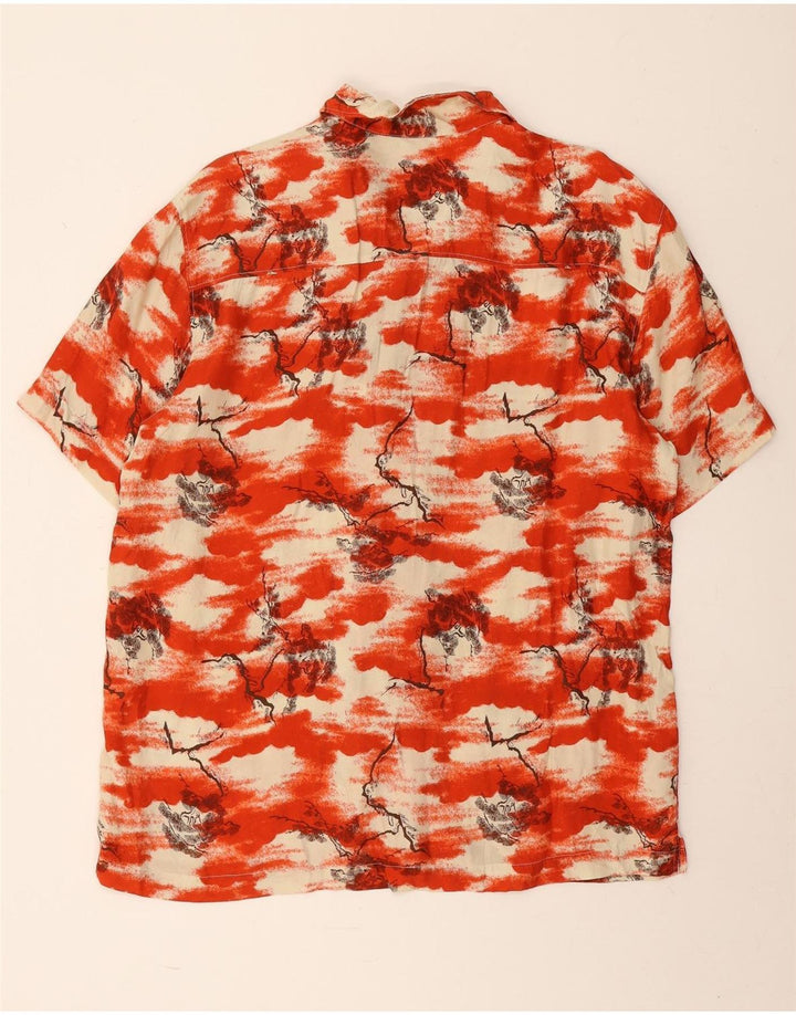 Мужская рубашка с коротким рукавом Superdry XL Red Tie Dye Cupro