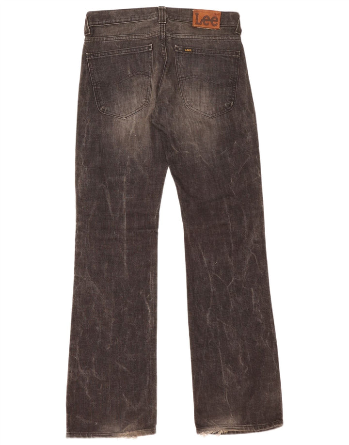 Мужские джинсы Lee Bootcut W30 L34, черный хлопок
