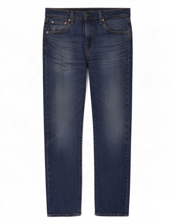 Мужские зауженные джинсы Levi's 502 W30 L30 синие, хлопок