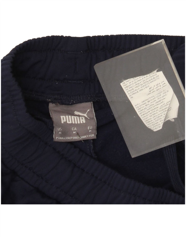 Женский спортивный костюм Puma Брюки Джоггеры Великобритания 12 Средний Темно-Синий Полиэстер