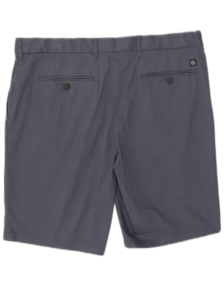 Мужские шорты чинос Marks & Spencer W38 XL, синие, хлопок