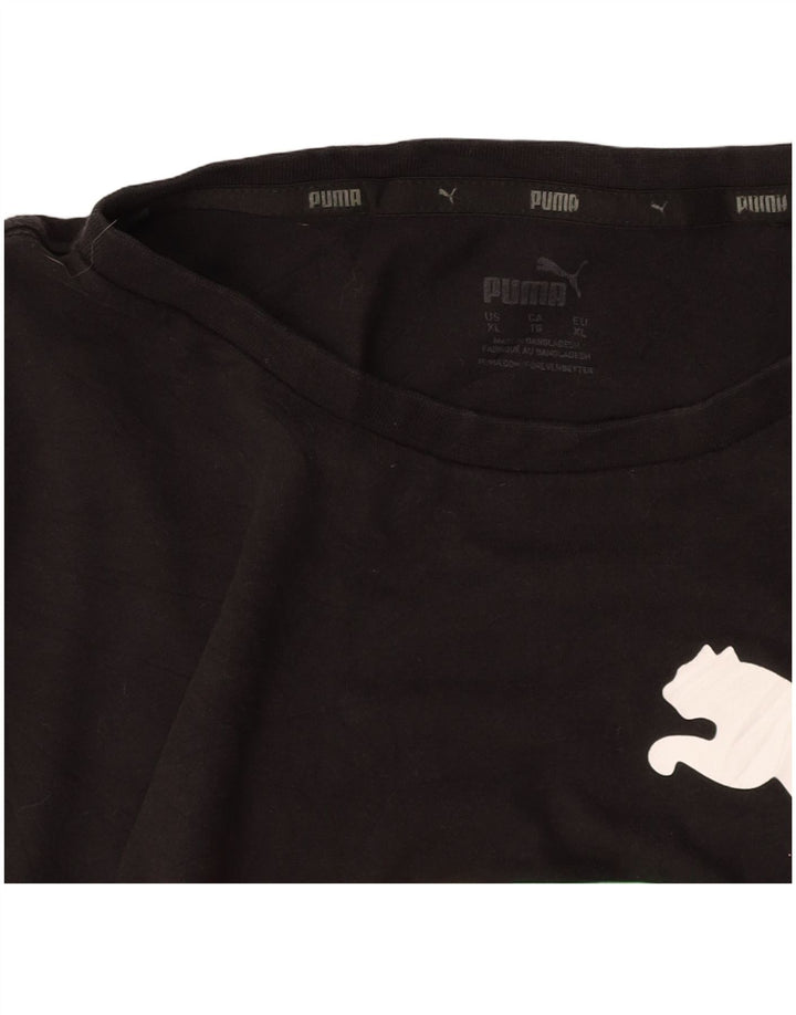Мужская футболка с рисунком PUMA Top XL, черная