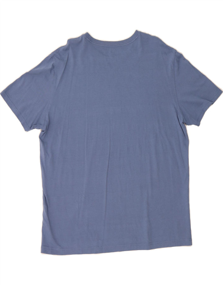 NAUTICA Mens T-Shirt Top XL Blue Cotton Vintage Nautica and Second-Hand Nautica from Messina Hembry 