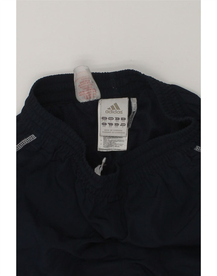ADIDAS Boys Climalite Sport Shorts 9-10 Years Navy Blue Polyester | Vintage Adidas | Thrift | Second-Hand Adidas | Used Clothing | Messina Hembry 