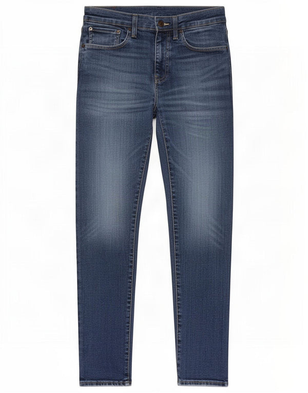 Мужские узкие джинсы Levi's W31 L32 синие, хлопок