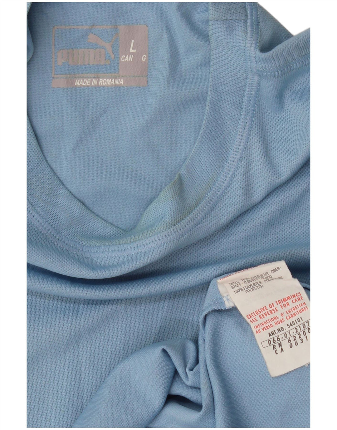 Мужская футболка PUMA, большой синий полиэстер