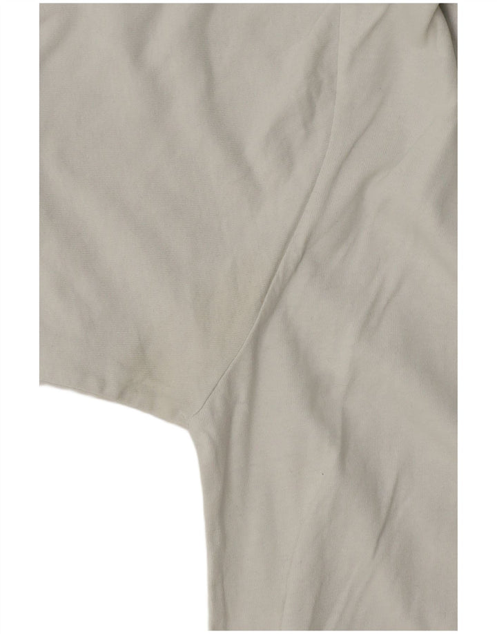 Женская футболка с рисунком Zara Top UK 16, большая белая