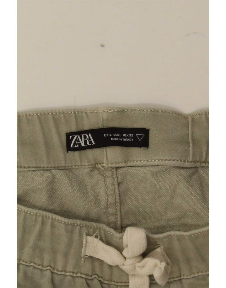 Мужские шорты чинос Zara, большие W32, хаки