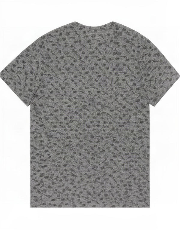 Santa Cruz Mens Graphic T-Shirt Top Medium Grey Polyester