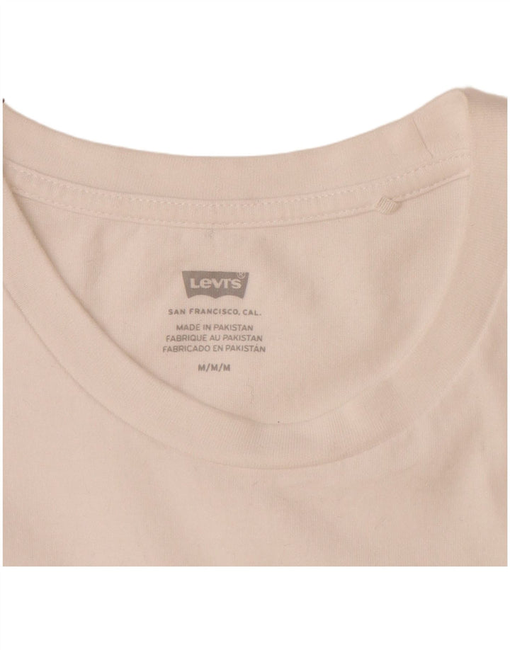 Женская футболка с рисунком LEVI'S Top UK 12 Medium White