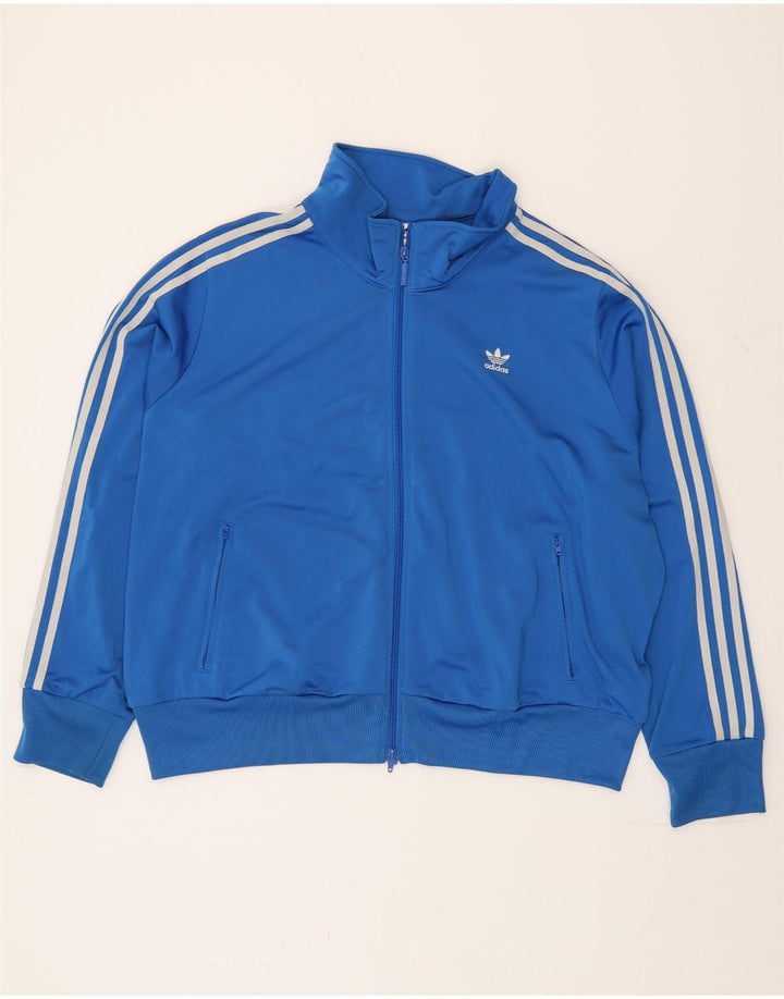 Женский спортивный костюм Adidas Oversized Top Jacket UK 28/30 3XL Синий Полиэстер
