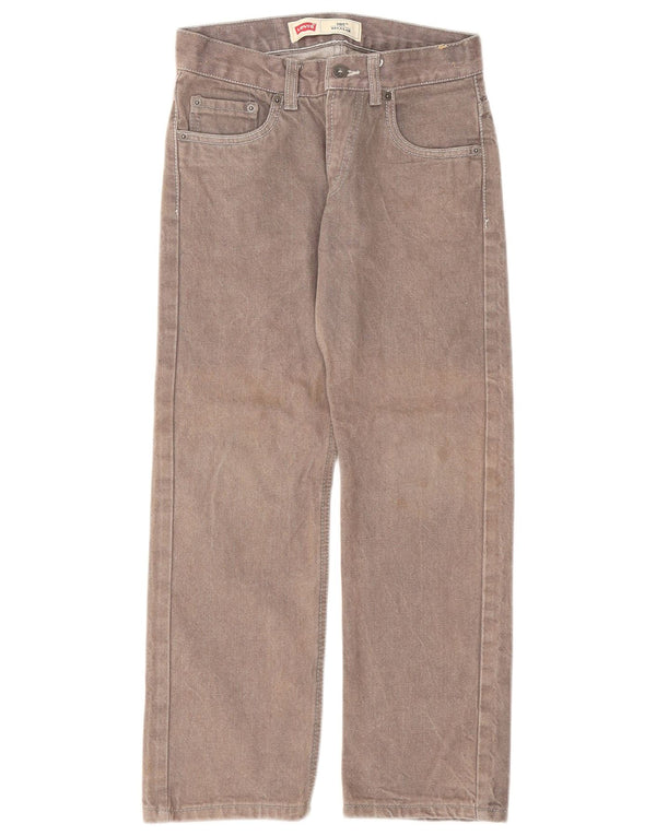 Женские прямые джинсы Levi's 505 Regular W25 L25, серый хлопок