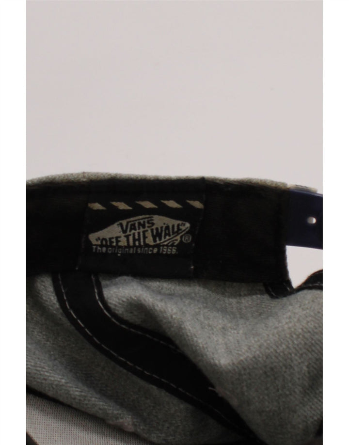 Мужская бейсболка с рисунком Vans, один размер, серая