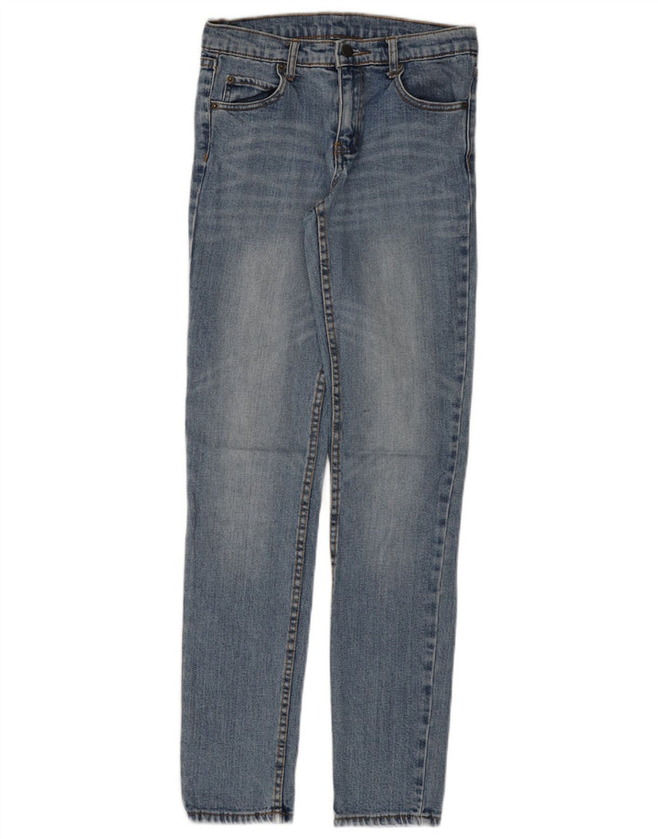 CHEAP MONDAY Мужские узкие джинсы W28 L32 Синий хлопок