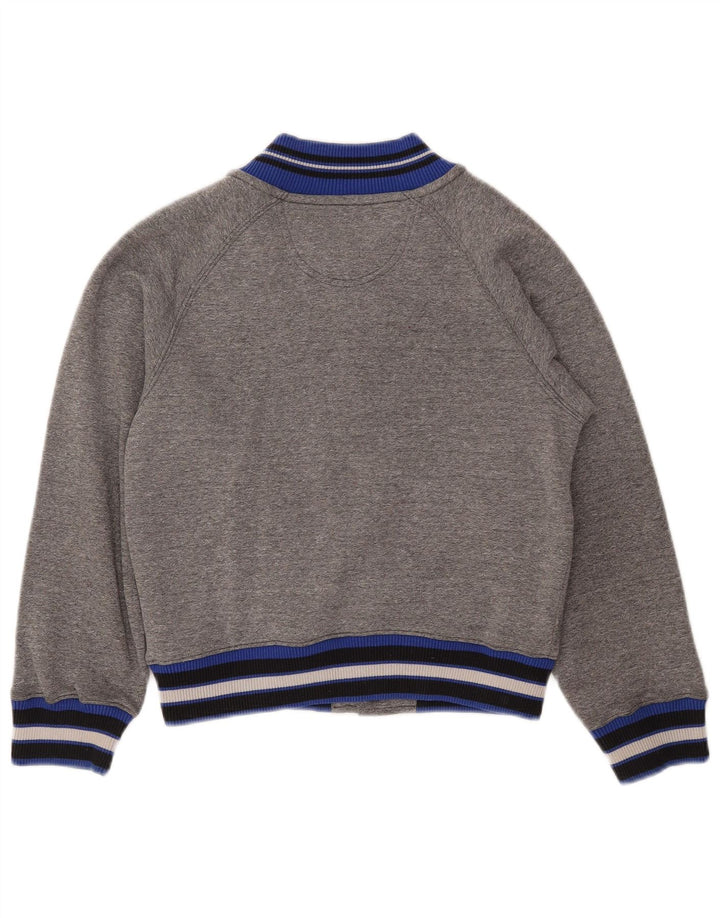 Университетская куртка CONVERSE для мальчиков All Star с рисунком 10–11 лет, серый хлопок