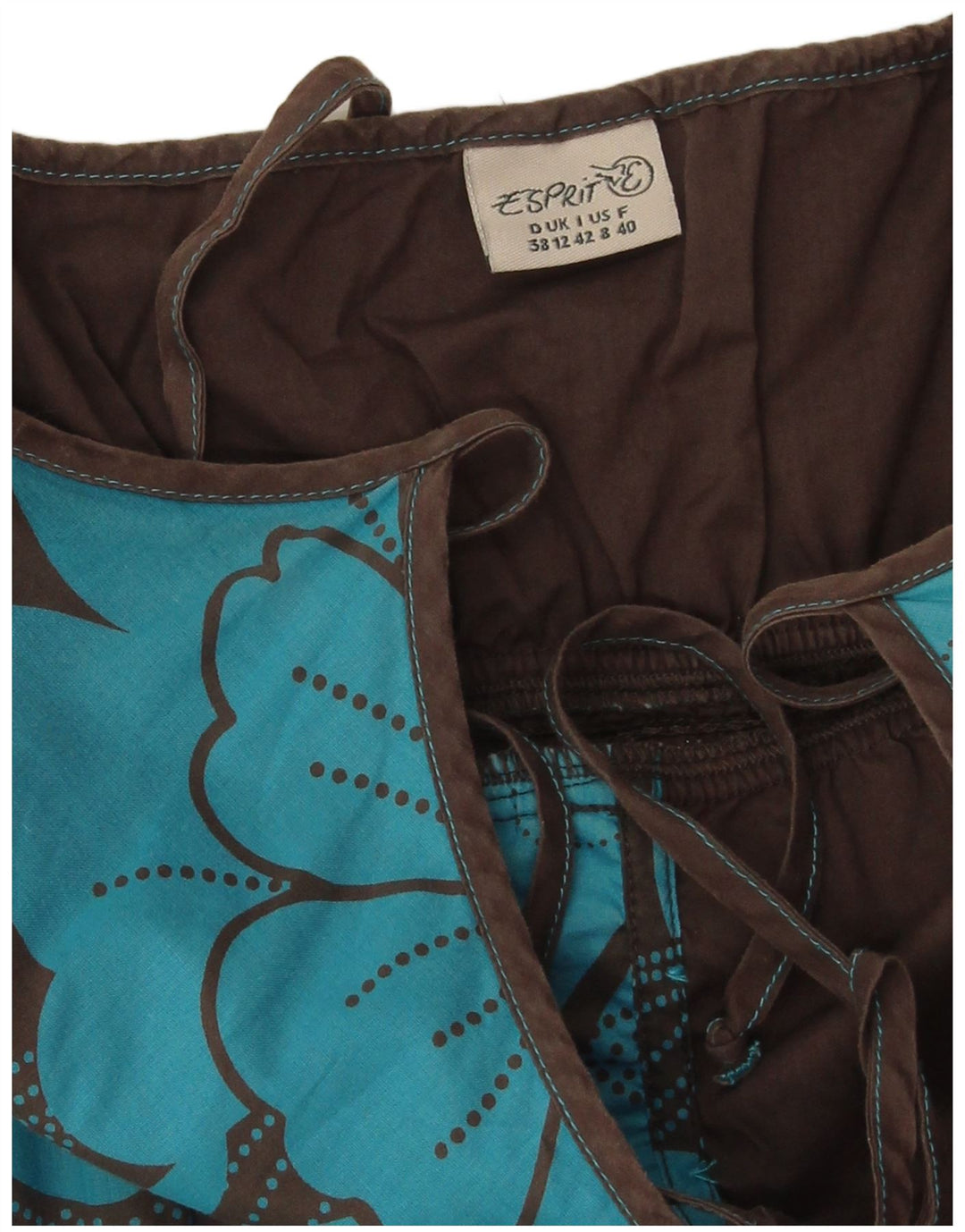 Женское платье-комбинация Esprit UK 12, средний черный цвет, хлопок