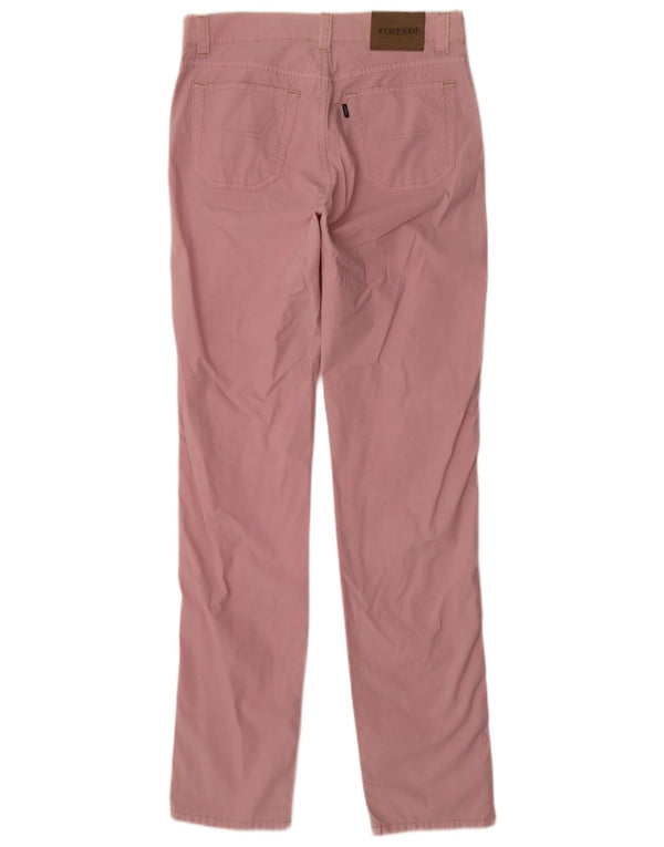 Женские узкие повседневные брюки Jeckerson W32 L34, розовый хлопок