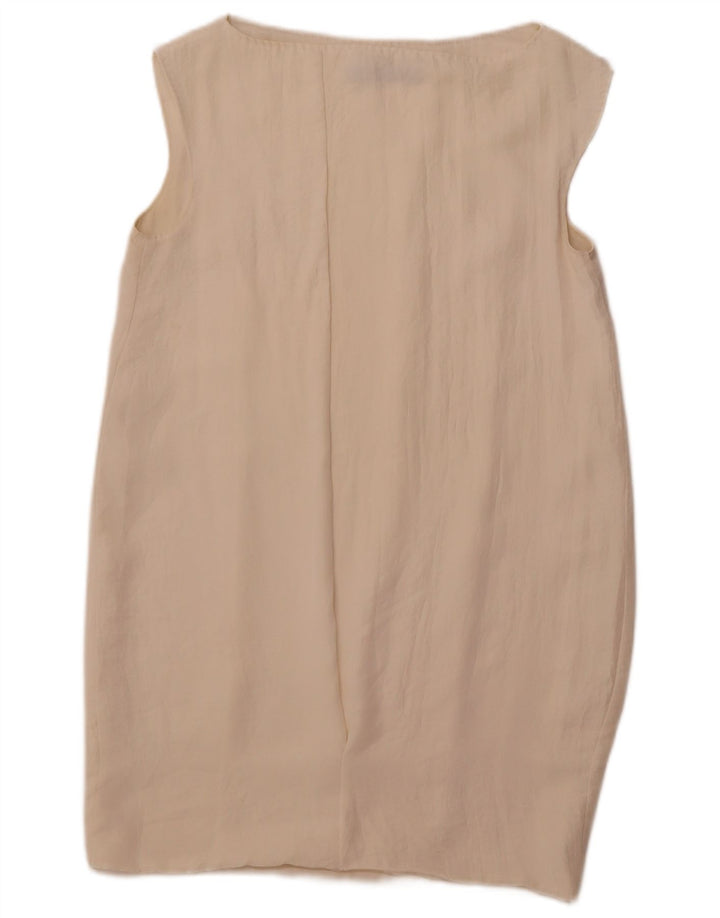ZARA Womens Sleeveless Bubble Dress UK 10 Small Off White Vintage Zara and Second-Hand Zara from Messina Hembry 
