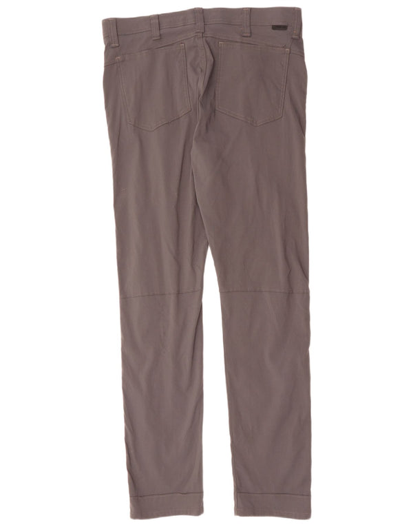 Мужские тонкие повседневные брюки Wrangler W36 L34, серый нейлон